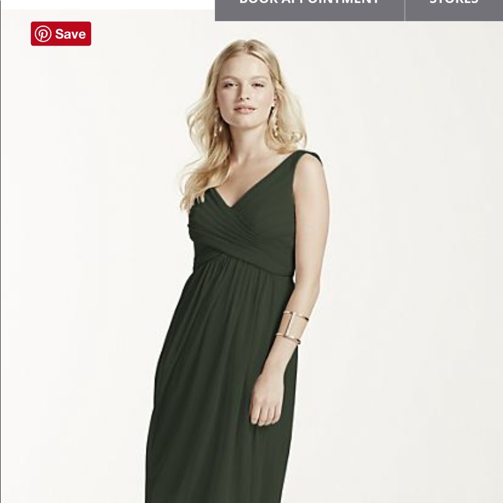 David’s Bridal bridesmaid/prom formal gown.